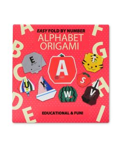 Yasutomo® Alphabet Origami Sheets - Pack of 30