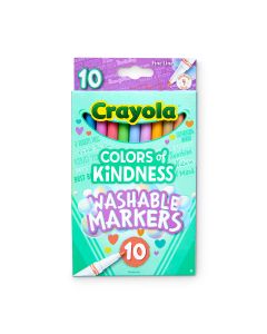 Crayola® Colors of Kindness™ Fine Line Markers - Set of 10