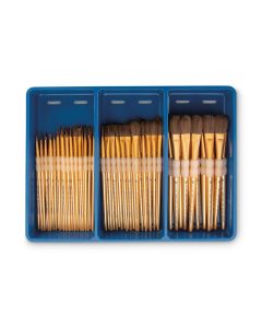 Royal Brush® Scholastic Choice™ Classroom Brush Assortment - 72 Brushes