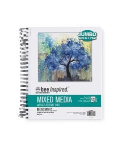 bee Inspired™ Mixed Media Artist Studio Pad - 9 in. x 12 in.