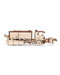 Eco-Wood-Art Snow Truck Construction Kit