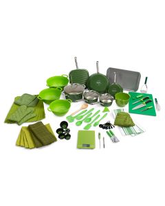 Nasco Deluxe Color-Coded Kitchen Kit - Green