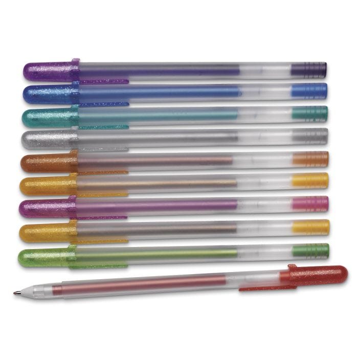 Gel Ink Pens - Set of 10