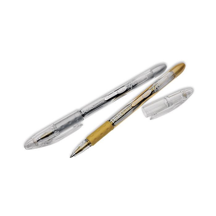 Pentel® Sunburst™ Metallic Gel Pens - Set of 2