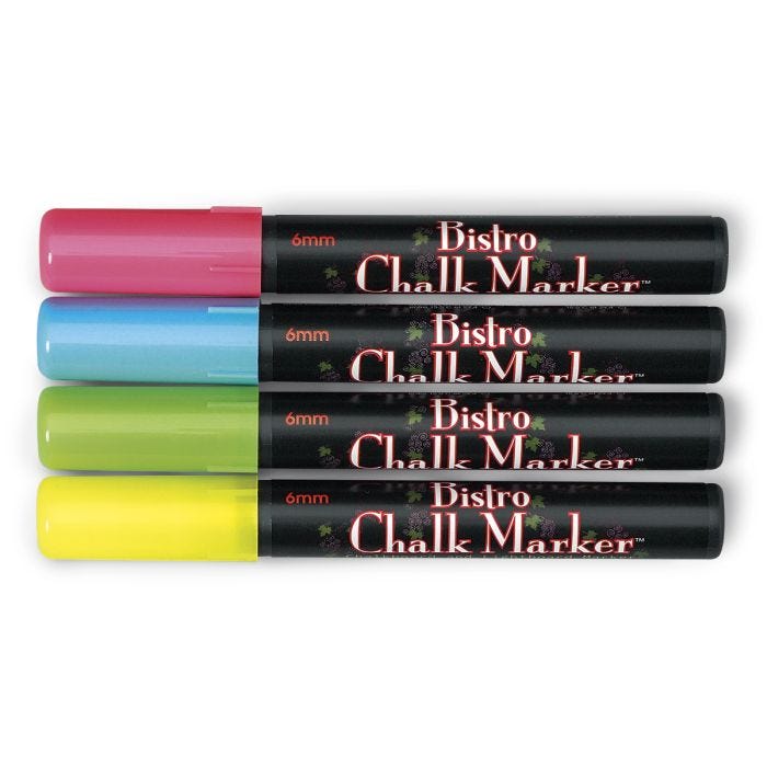 Bistro Chalk Markers - Set of 4