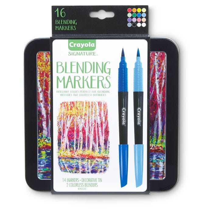 Crayola Signature Blending Markers - Set of 16 | CR473304