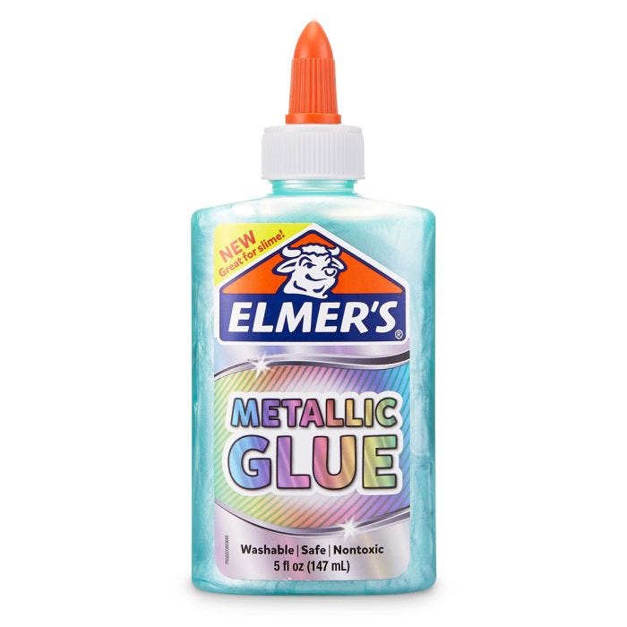 Elmer's® Glue Metallic Liquid Glue - 5-oz. Bottle - Teal