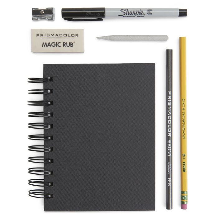 Nasco Basic Drawing Kit - with Sketchbook