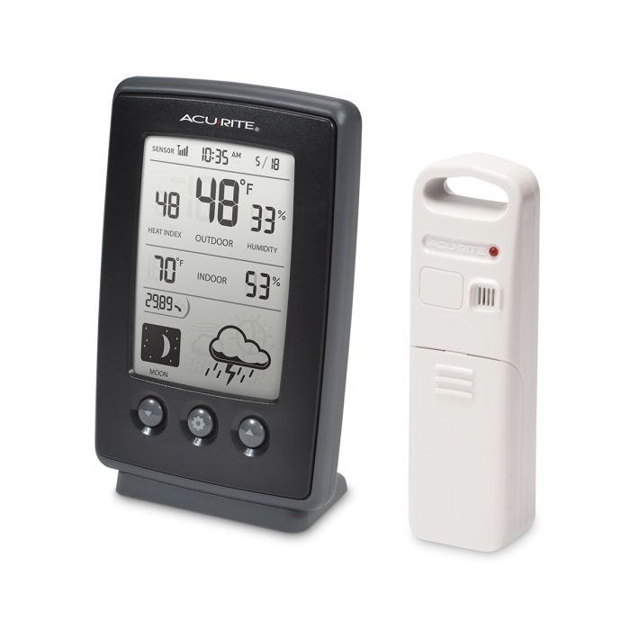 AcuRite AcuRite Humidity Monitor Digital Weather Station in the