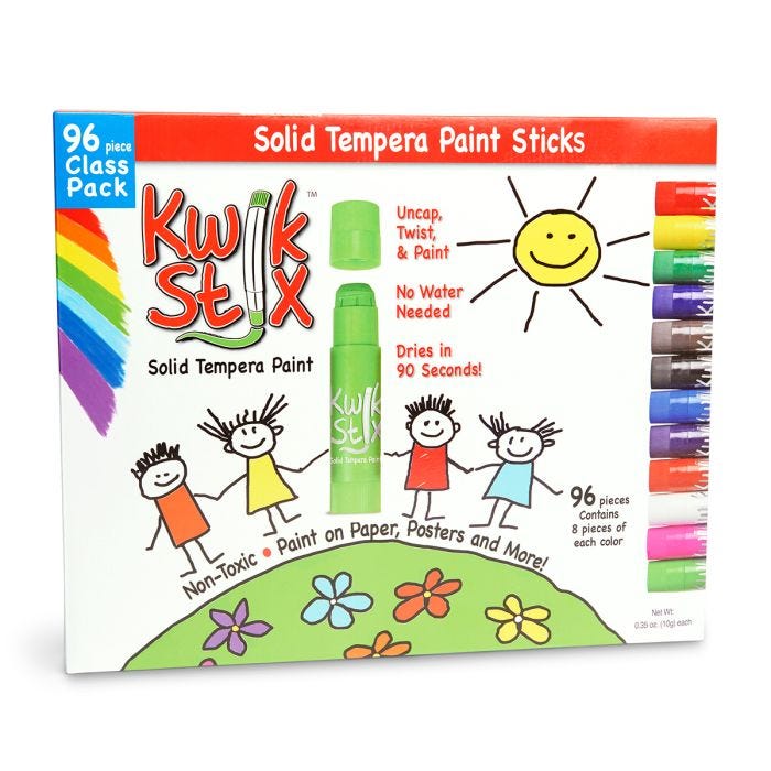 Kwik Stix™ Solid Tempera Paint