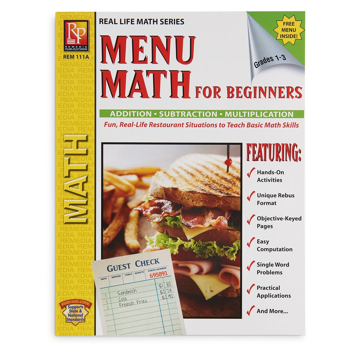 Menu　for　Math　Beginners