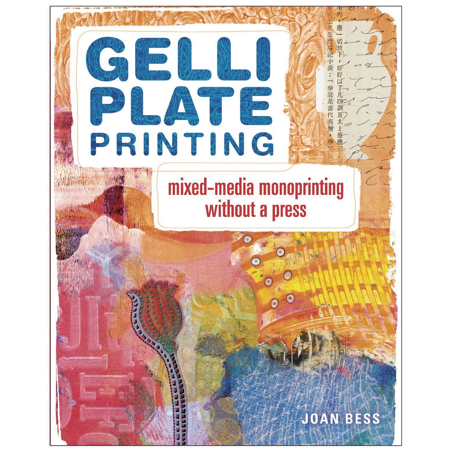 Gelli plate monoprinting