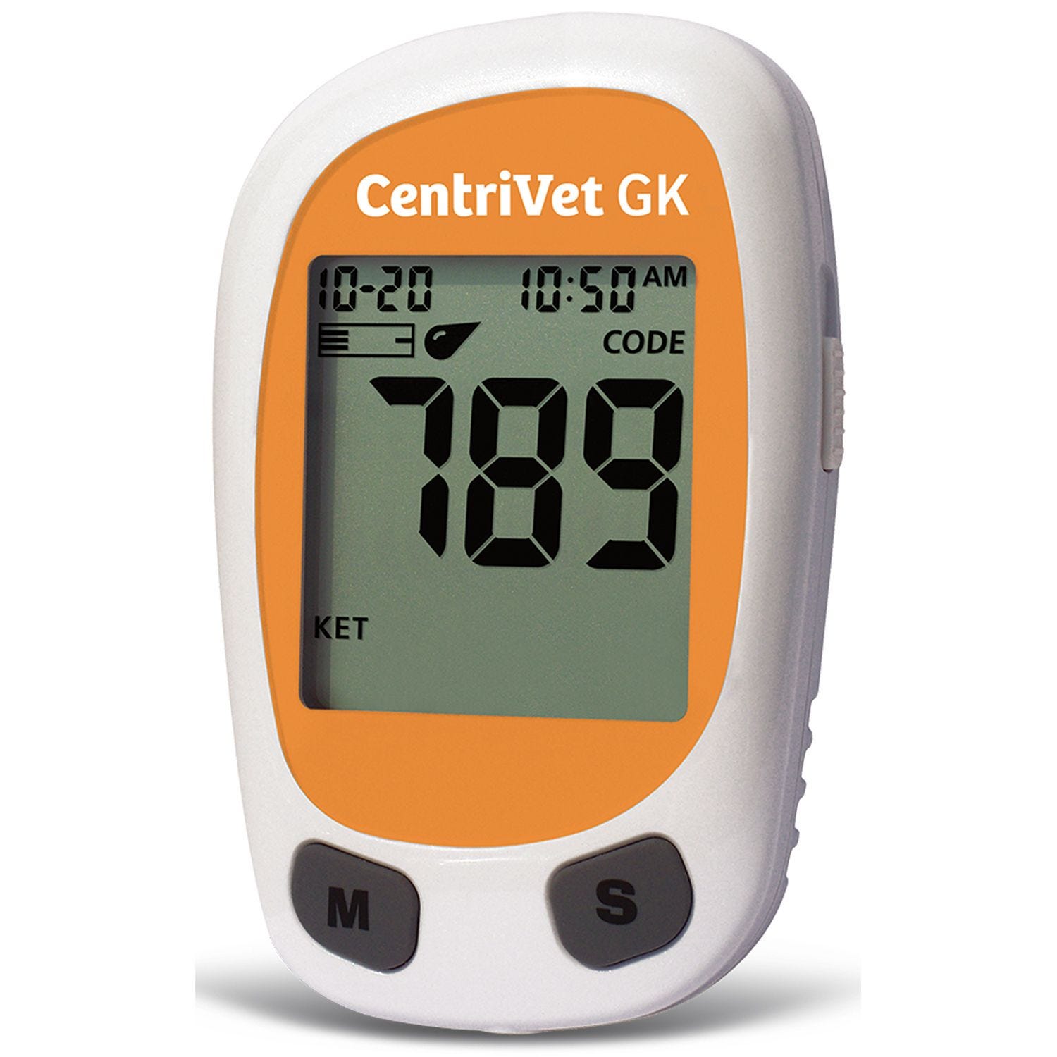 CentriVet™ Blood Glucose & Ketone Meter - 3-1/2 in. x 2-1/4 in. x