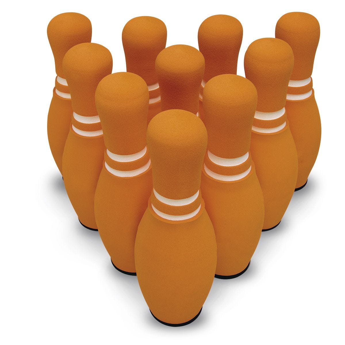 Nasco Foam Bowling Pin Set - Orange
