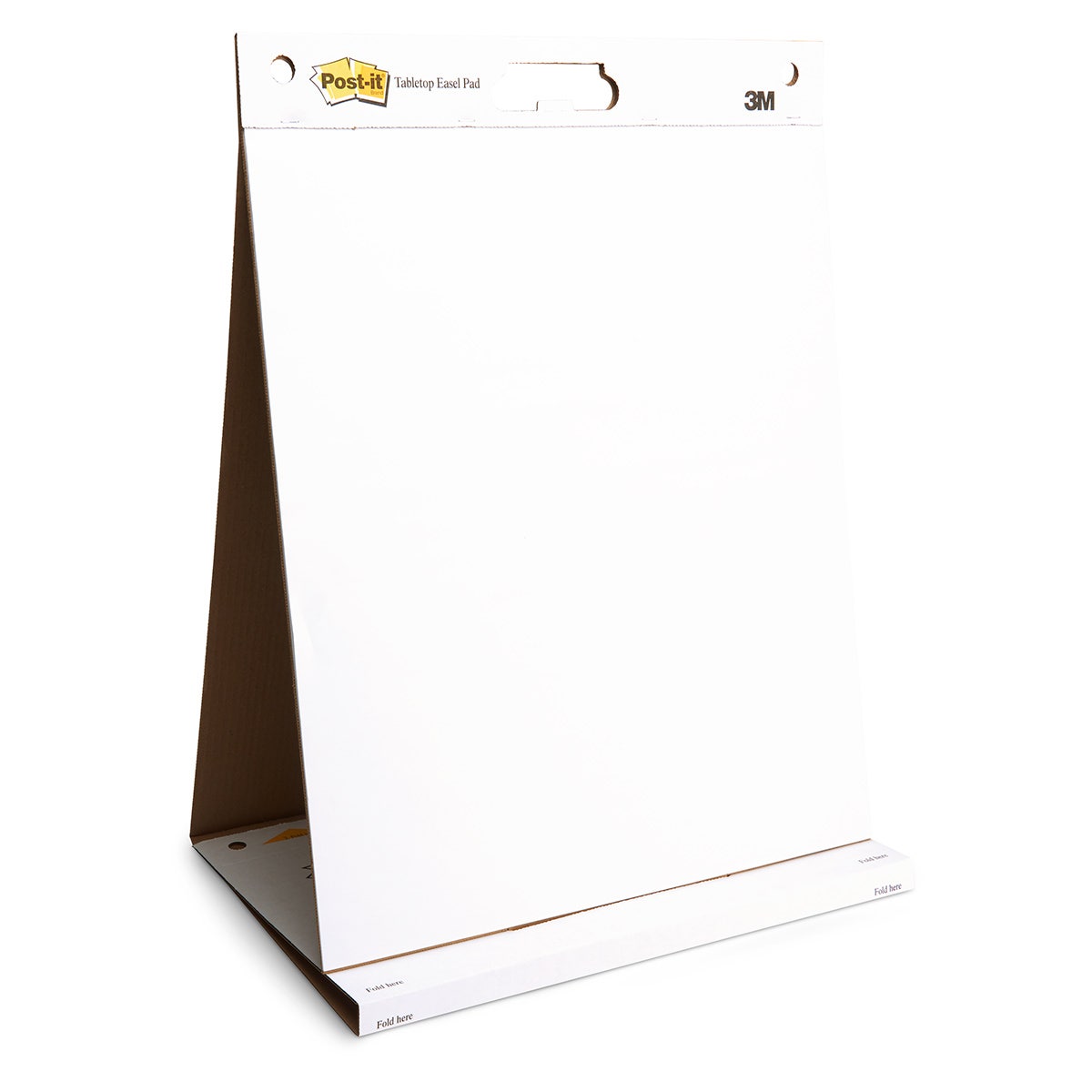 BE01206-Post-It® Tabletop Easel Pad - 20 in. x 23 in. - 20 Sheets - Plain White