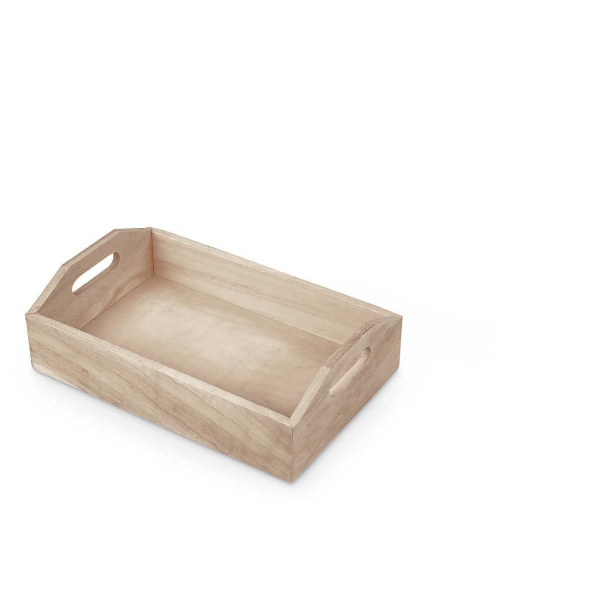 9724627-Wood Trays - Set of 2