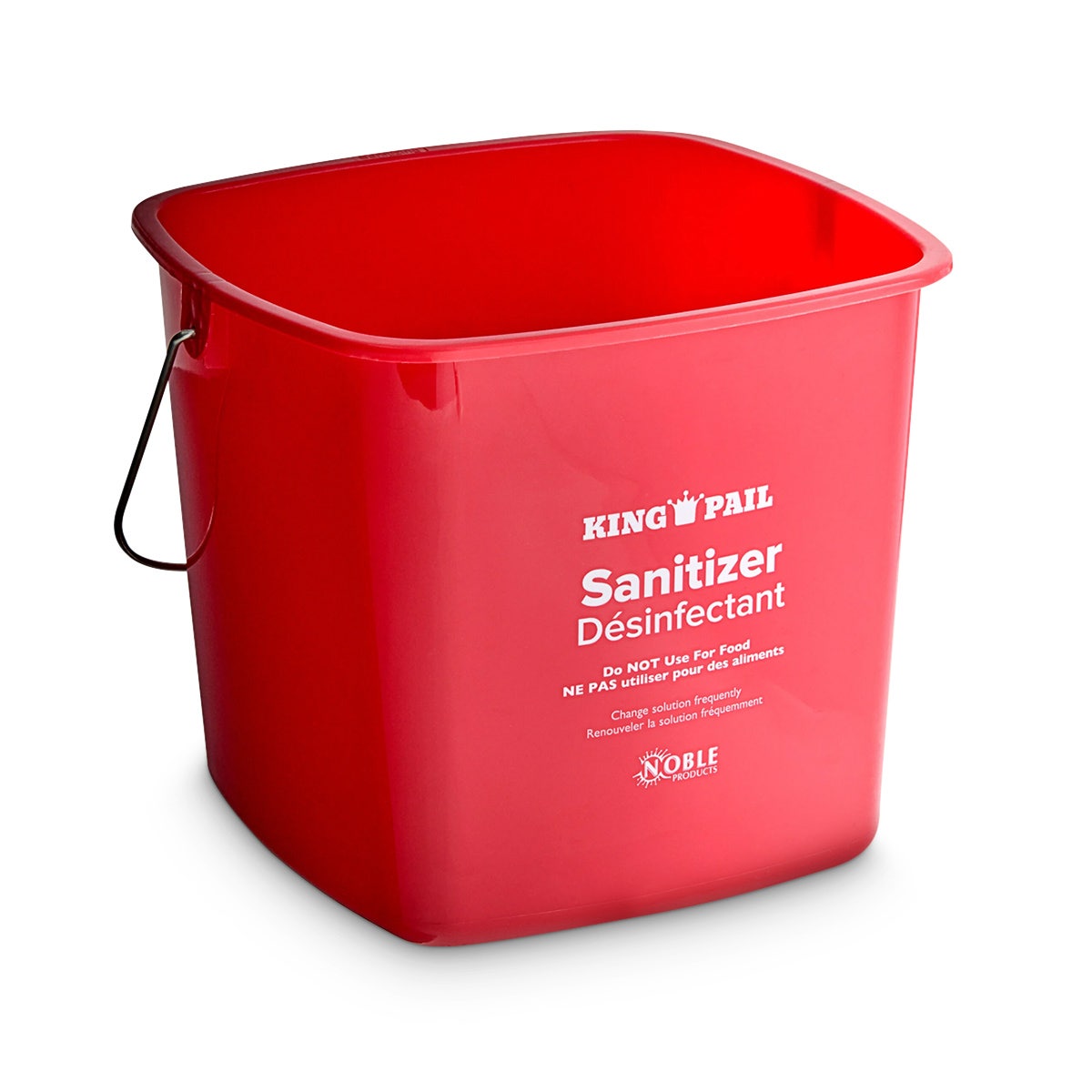 WA32749-Sanitizing Bucket - Red