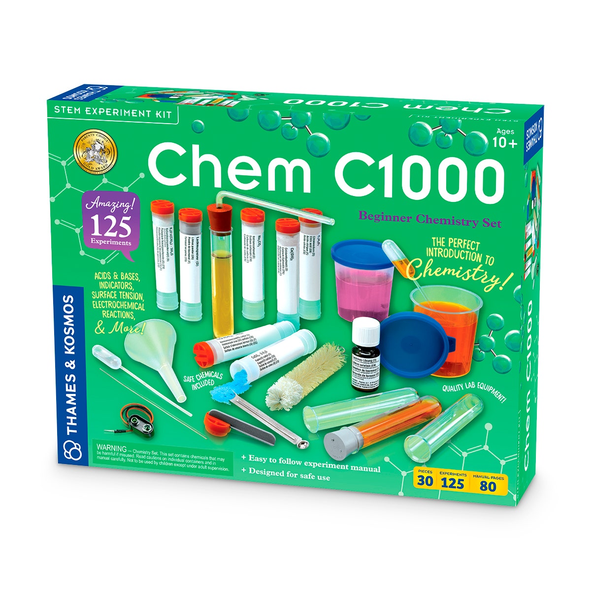 NE30402-Thames & Kosmos® Chemistry Kit C1000 Chemistry Set