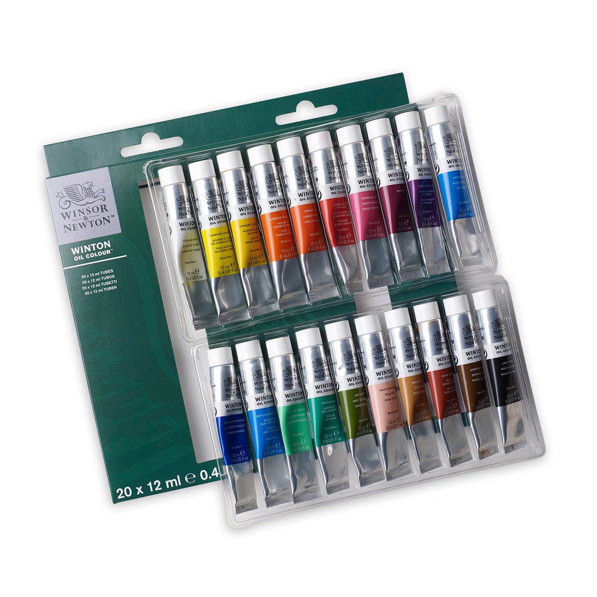 NE20289-Winsor & Newton™ Winton Oil Color Paint Collection  Set of 20