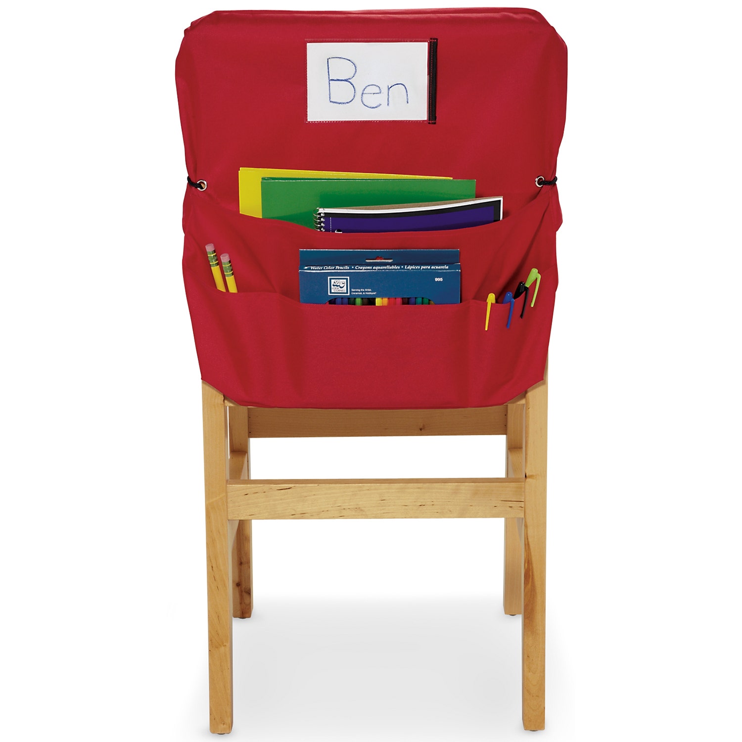 EL10157-Nasco ChairMate™ Large Chair Backpack for 16 in. H and 18 in. H Student Chairs, Red