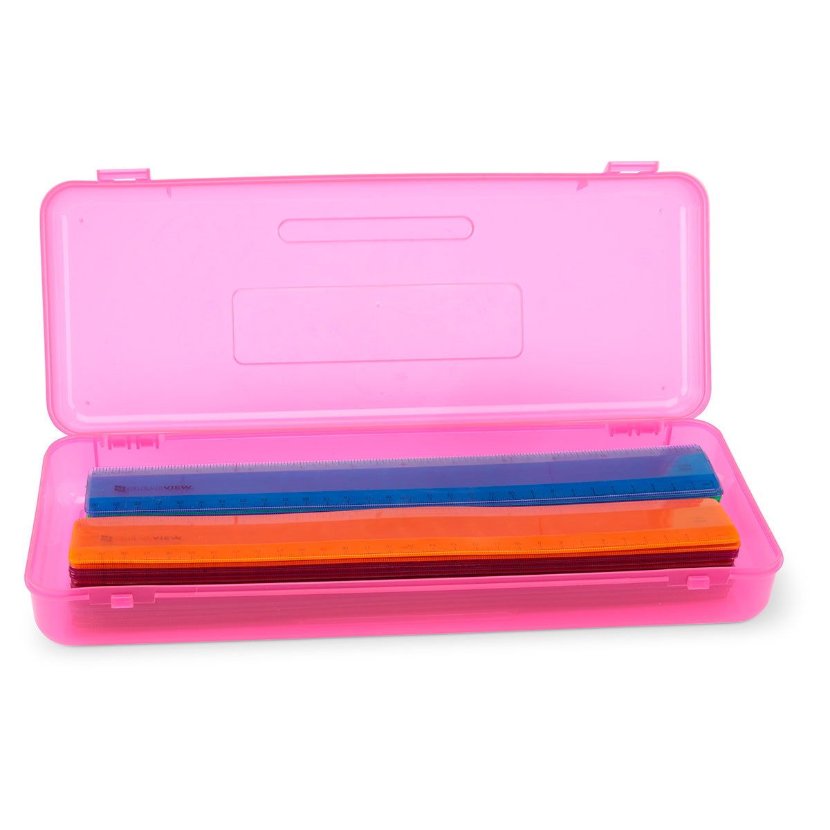 EL10195-Clearview Flexible Rulers and Ruler Box - Set of 24, 12 in. Rulers