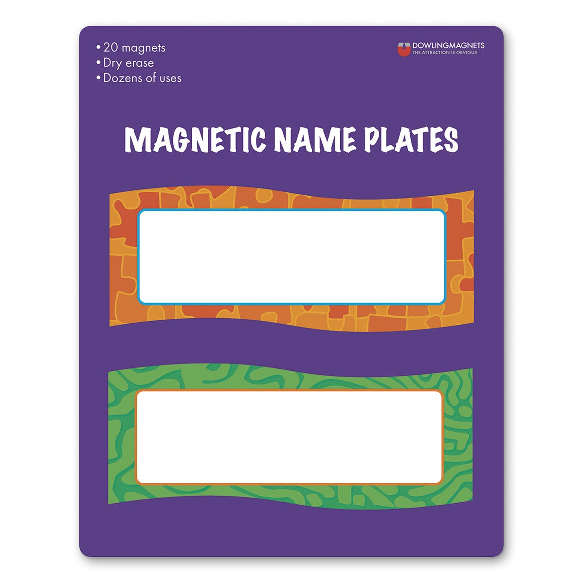 EL12071-Magnetic Name Plates