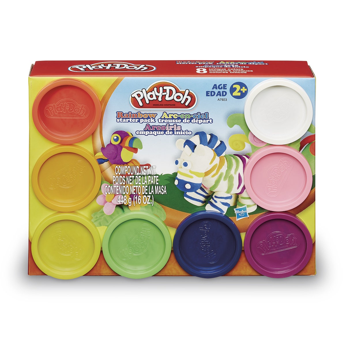 EL12220-Play-Doh® Rainbow Starter Pack - Set of 8