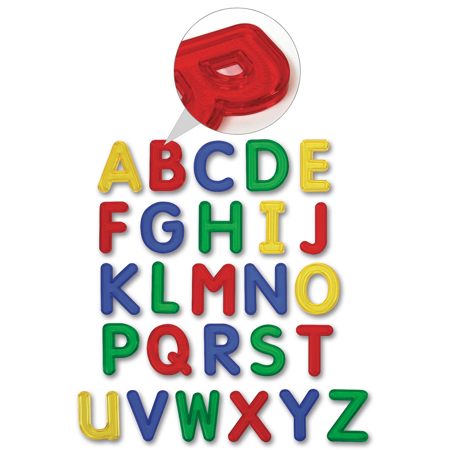 EL13721-Jumbo See-Thru Alphabet Set
