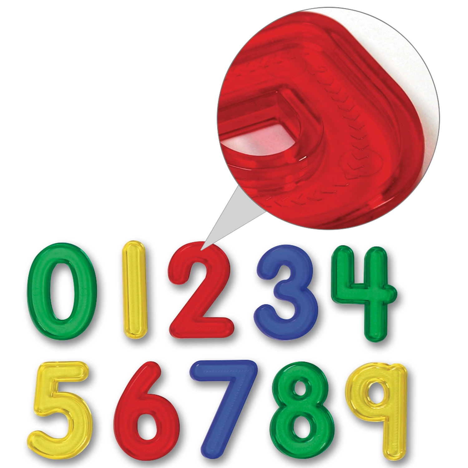 EL13722-Jumbo See-Thru Number Set