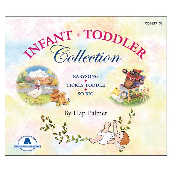 EL13814-Hap Palmer Infant/Toddler CD Collection - Set of 3