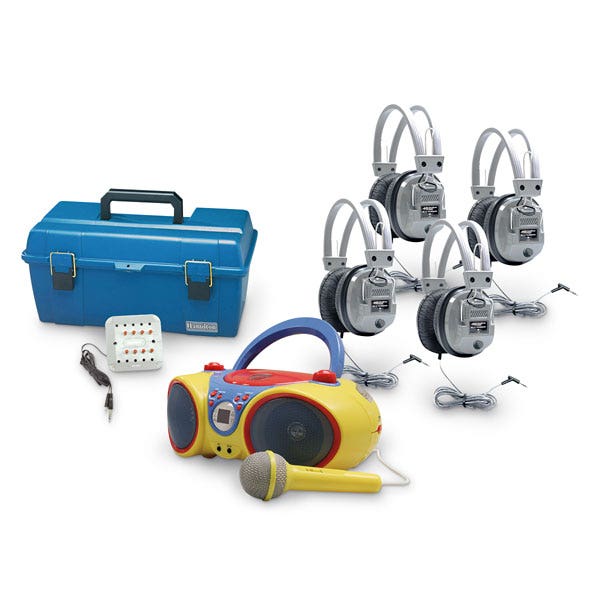 EL13936-Hamilton™ CD/Karaoke Player Listening Center Deluxe