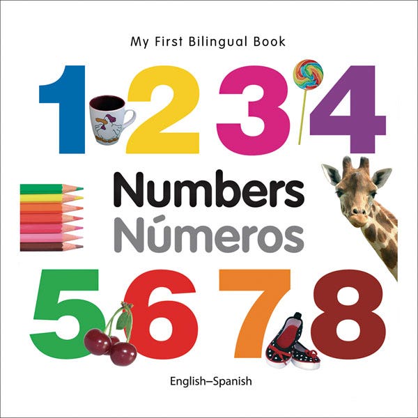 EL14040-My First Bilingual Board Book: Numbers - English/Spanish