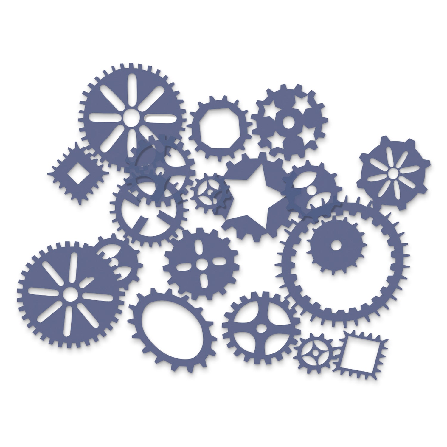 EL14150-Roylco® Gear Stencils