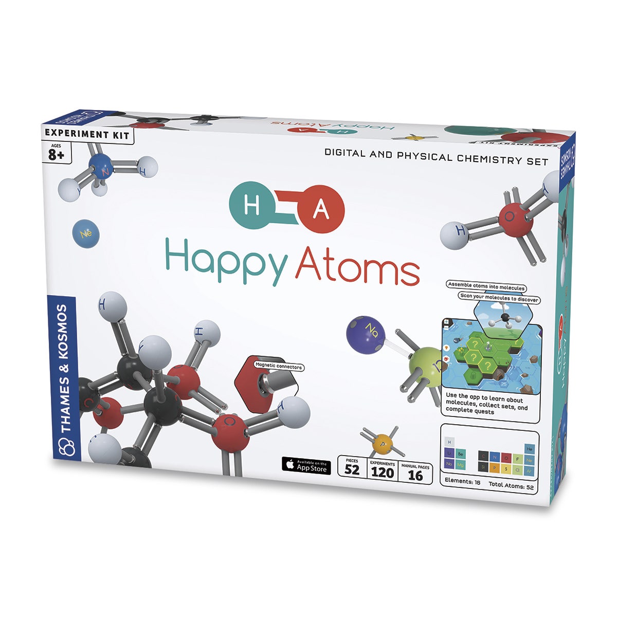 EL14902-Thames & Kosmos Happy Atoms Complete Set