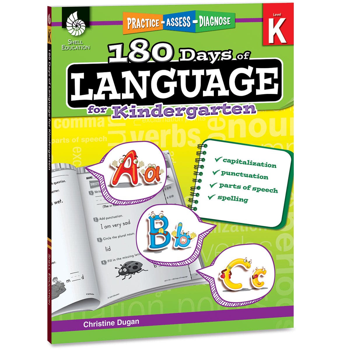 X0000EL15761-180 Days of Language Book
