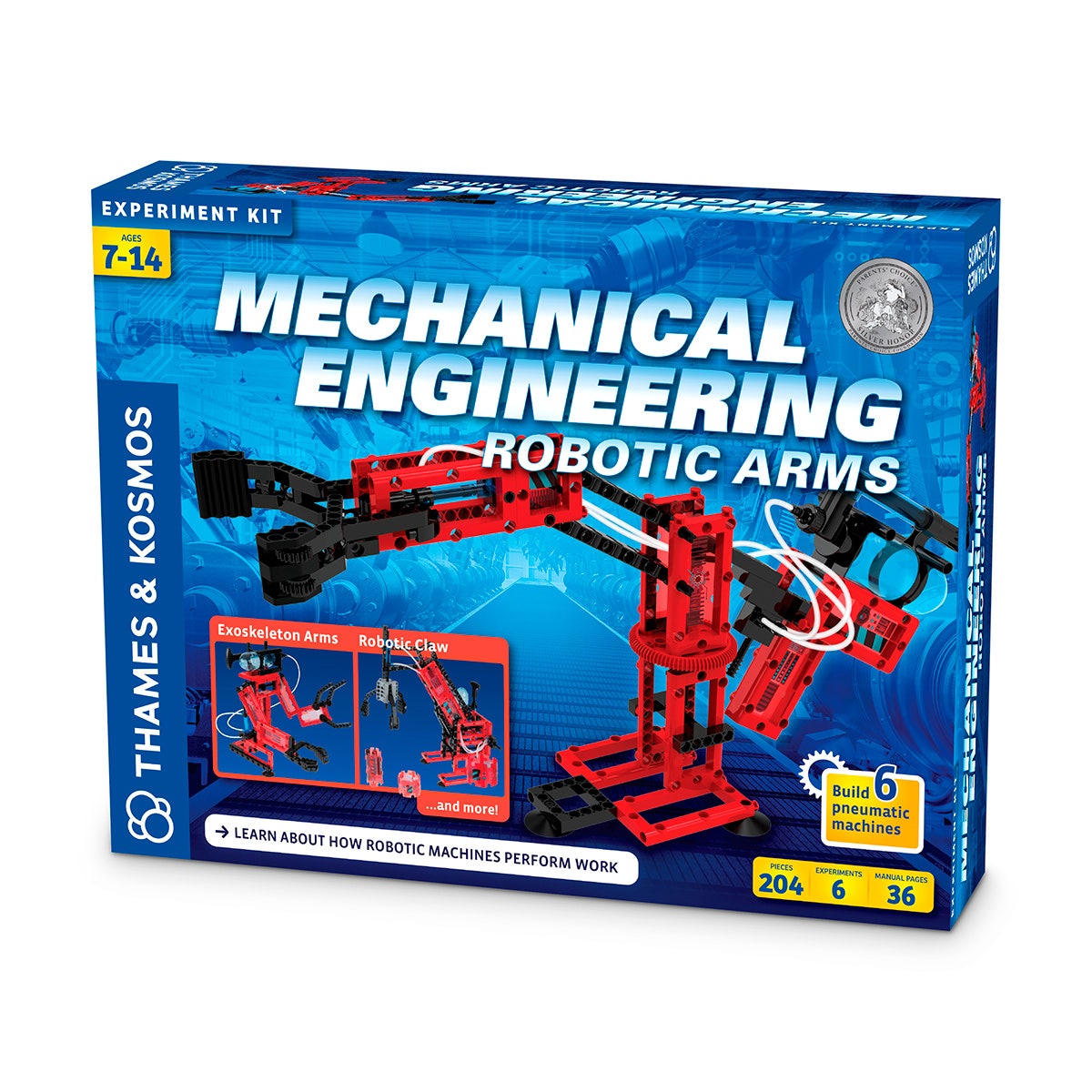 EL15806-Thames & Kosmos Mechanical Engineering Robotic Arms Experiment Kit