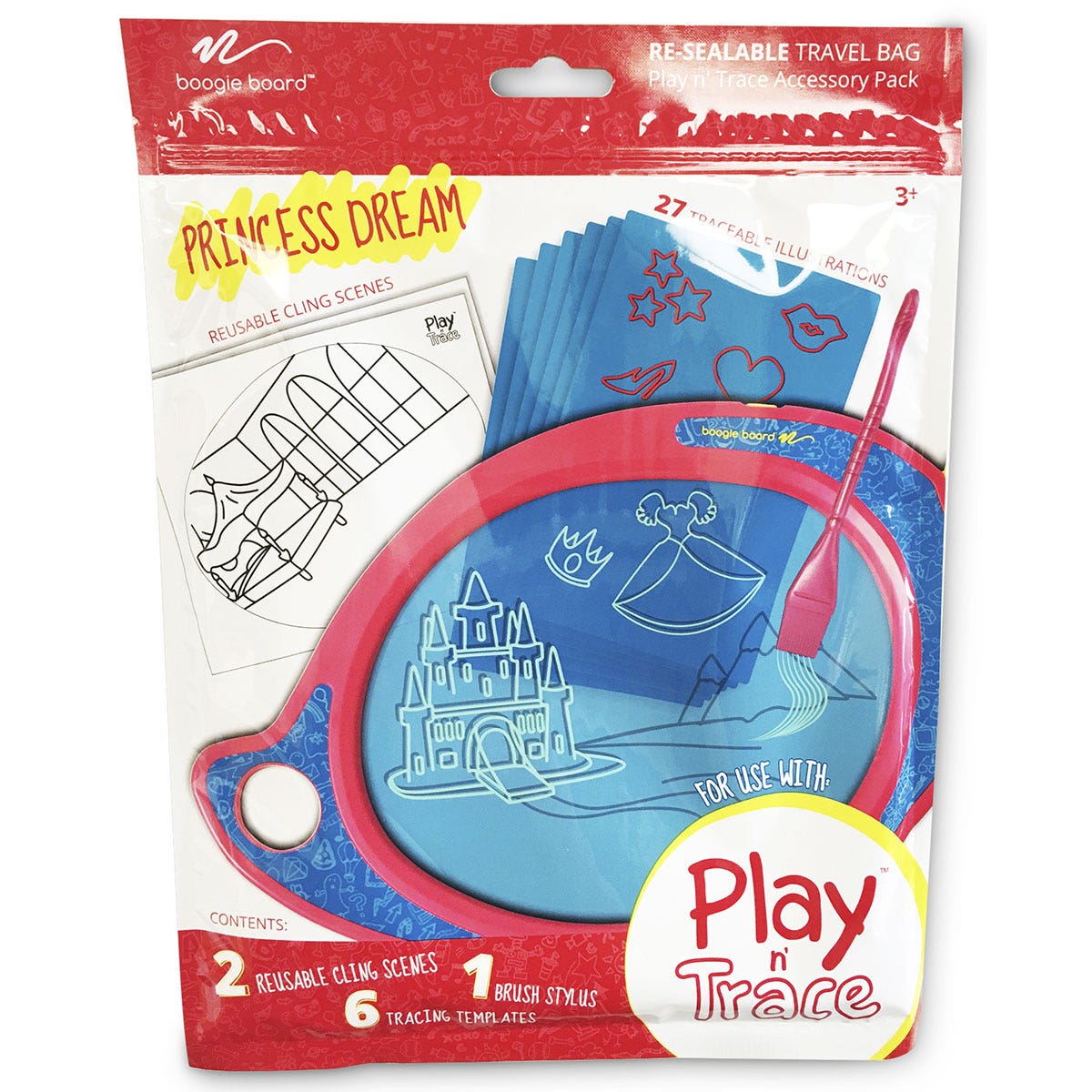 EL16043-Boogie Board™ Play n' Trace™ Activity Pack - Princess Dreams
