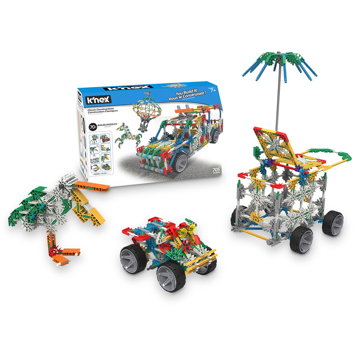 EL16198-K’NEX® Imagine Classic Constructions Building Set