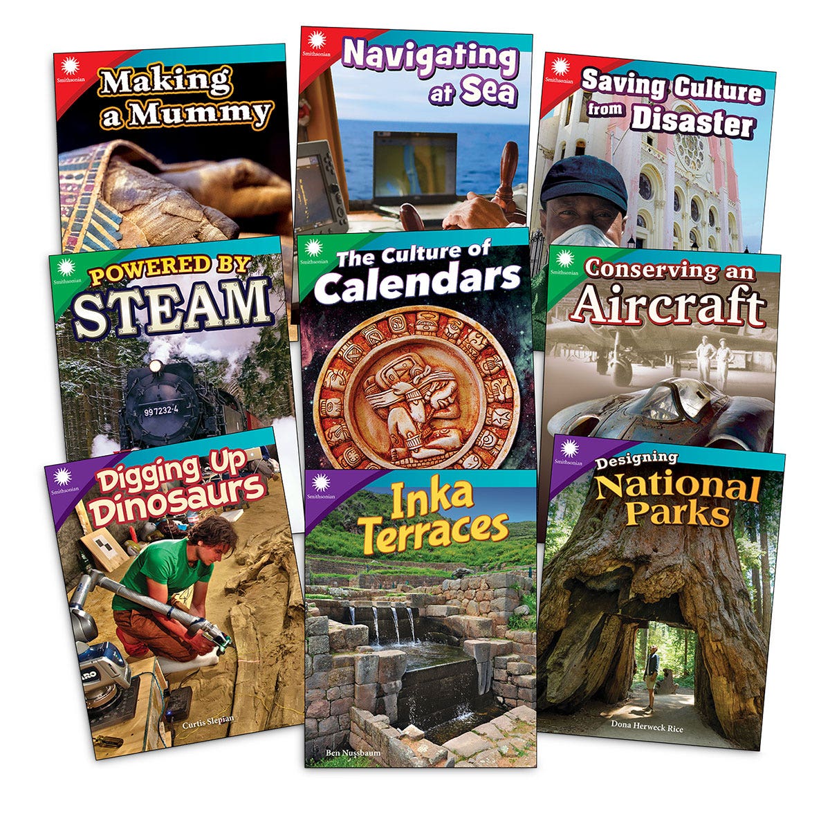 EL16693-Smithsonian® Informational Text Series for Grades 3-5: History and Culture Book Set
