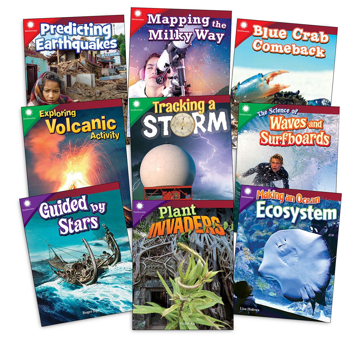 EL16695-Smithsonian® Informational Text Series for Grades 3-5: The Natural World Book Set
