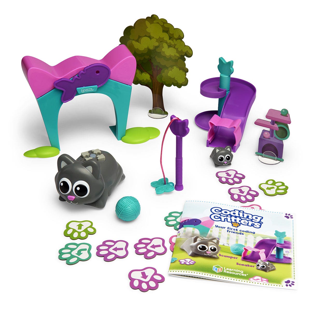 EL16729-Coding Critters: Scamper and Sneaker Coding Play Set
