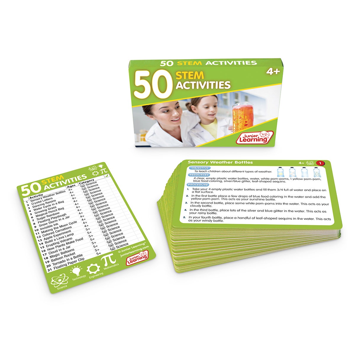 EL16745-50 STEM Activities Card Set