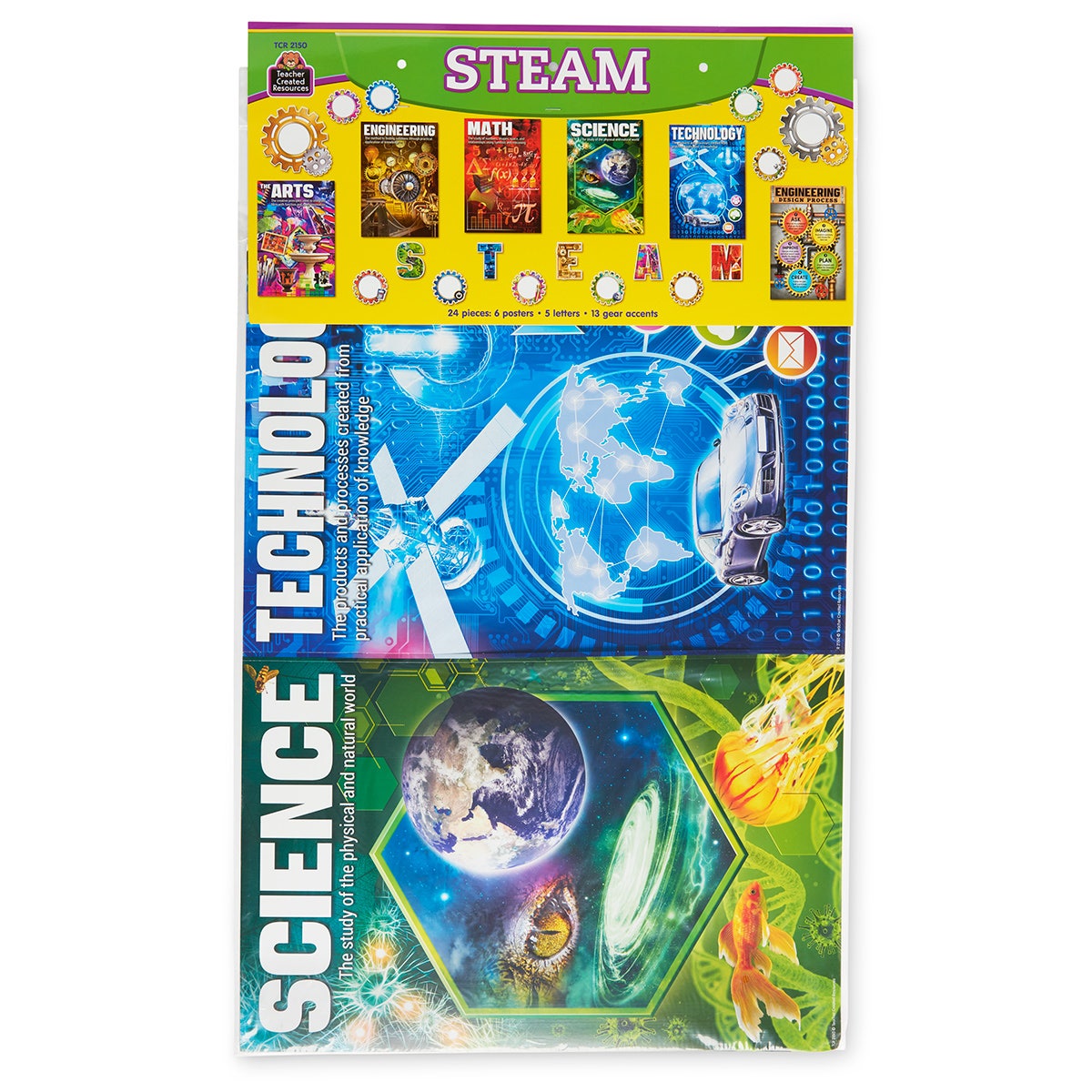 EL16825-STEAM Bulletin Board Set