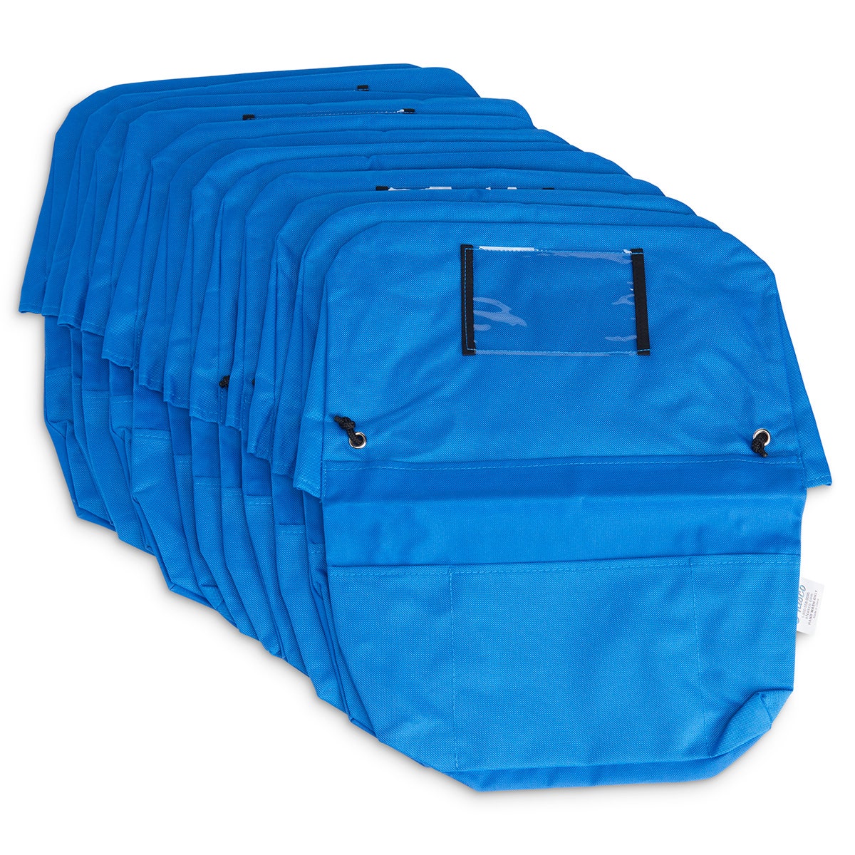 EL16871(A)-Nasco ChairMate™ Small Chair Backpacks for 10 in. H, 12 in. H, and 14 in. H Student Chairs - Blue - Pack of 12