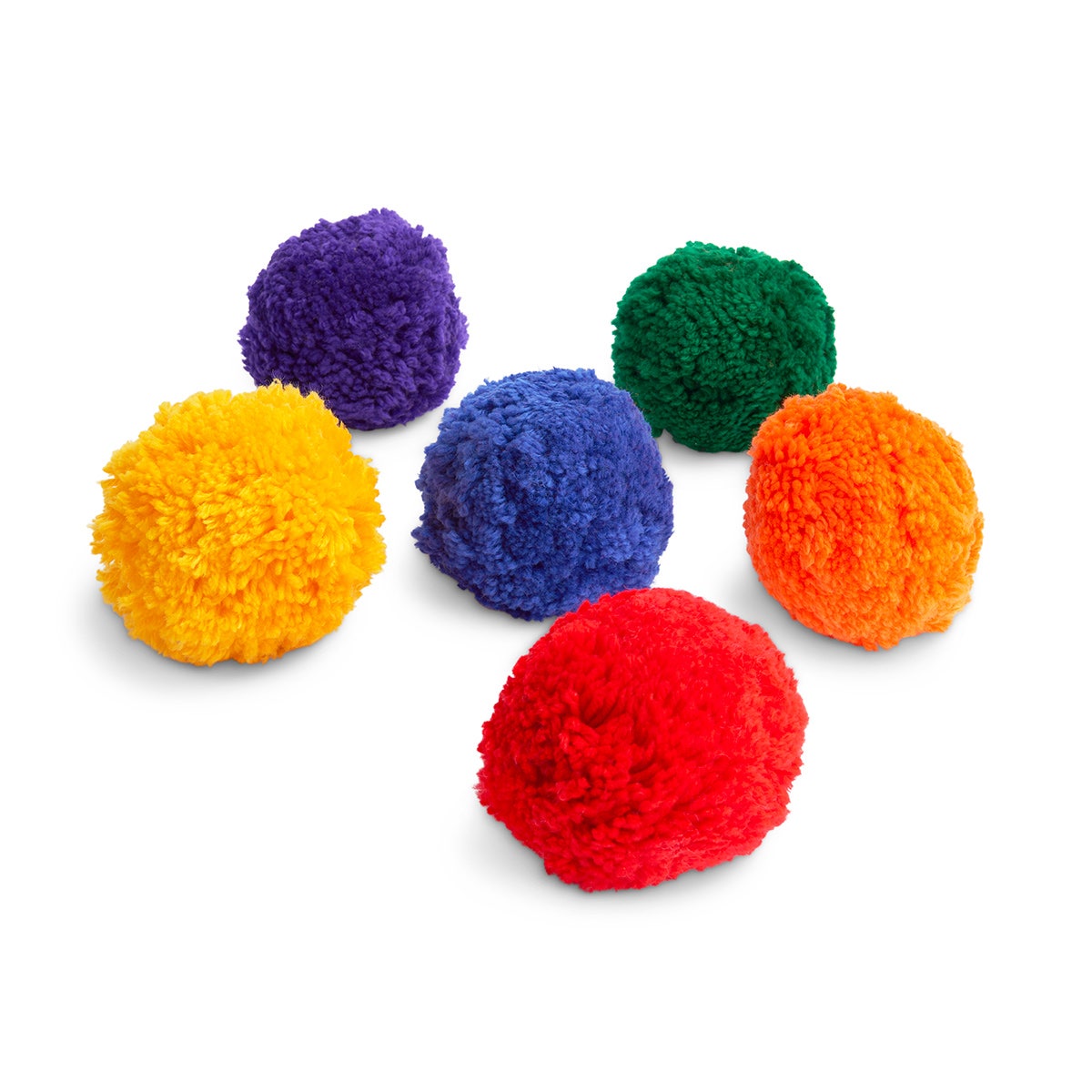 PE08250(C)-Fleece Ball Set of 6 - 4 in. each