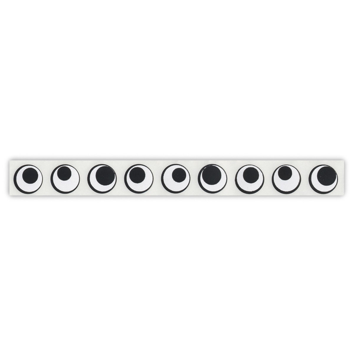 9719750-Pacon® Peel ‘n’ Stick Eyes on a Roll - Black