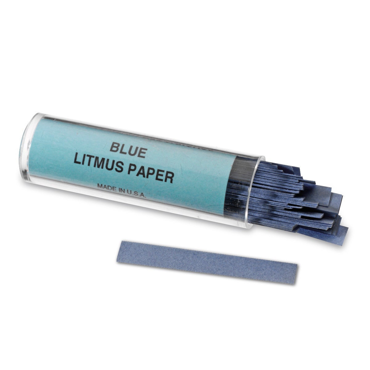 X0000K00173-Litmus Test Paper Strips - Blue