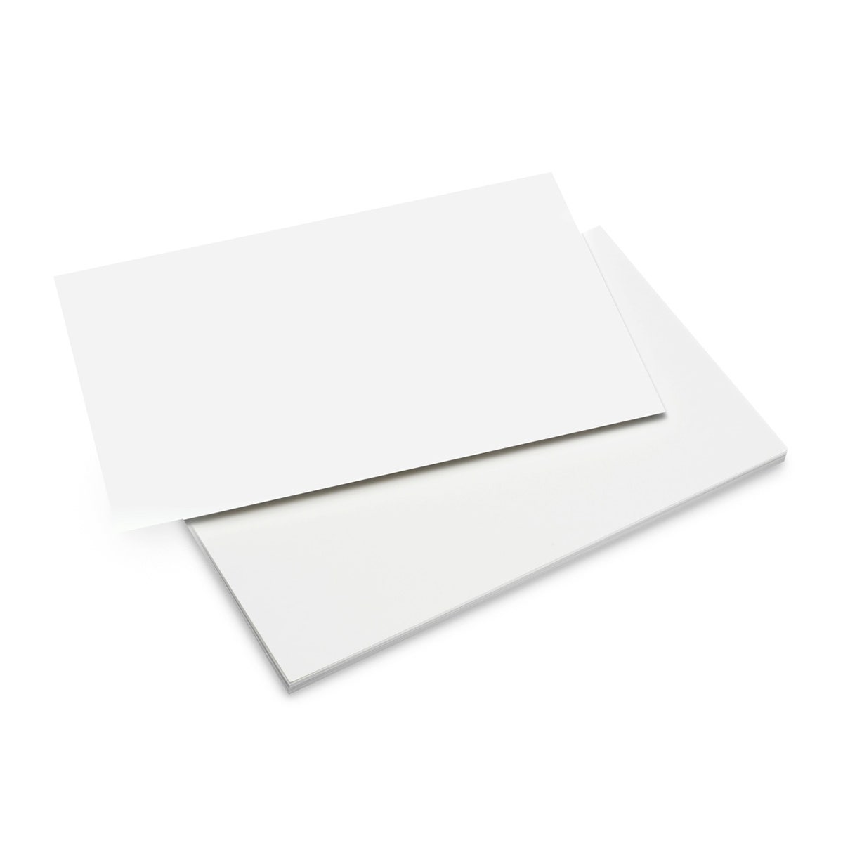 K01038(C)-Index Cards - 5 in. x 8 in. - Blank - pk/30