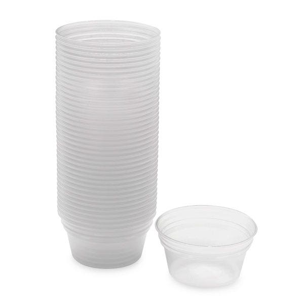 KI01037(B)-Cup, Plastic, Clear, 3 oz., pk/40
