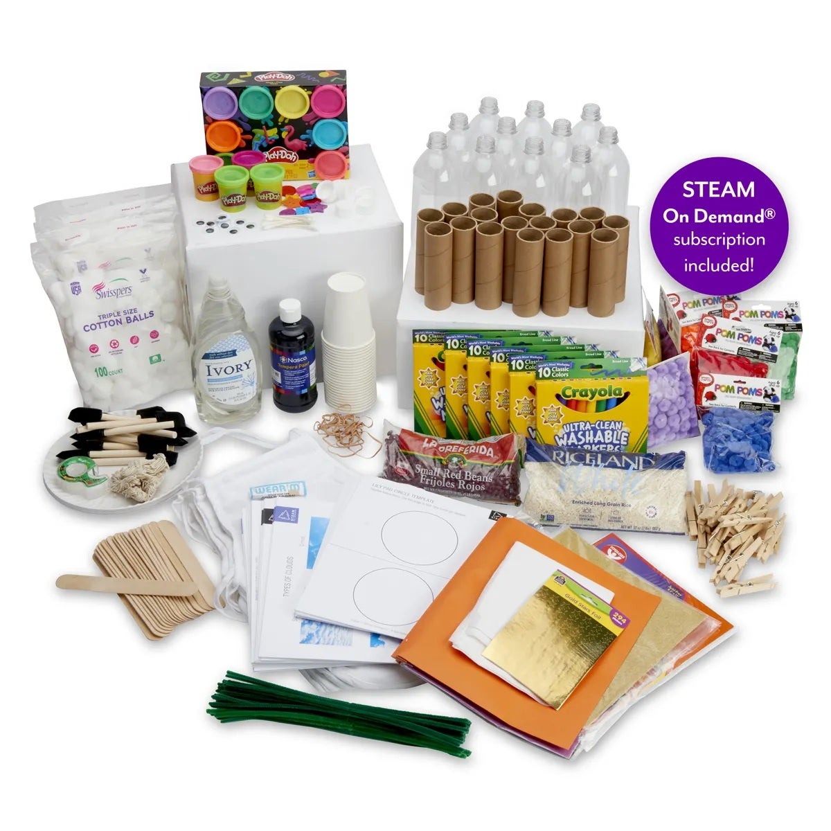 KI06896-STEAM On Demand® TK/Preschool Bundle - 12 Lessons